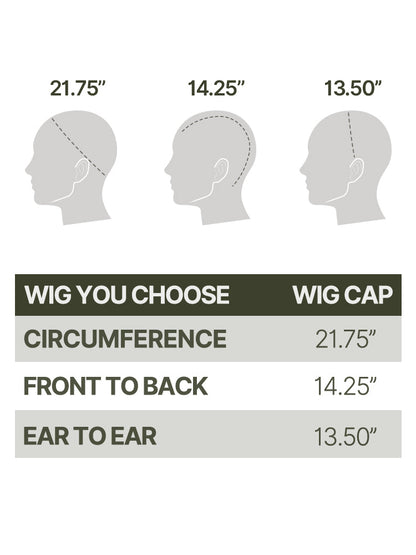 Élorvane Synthetic Fiber + Human Hair Layered Bob Wig Salt and Pepper Gray Glueless Pre-Cut Lace
